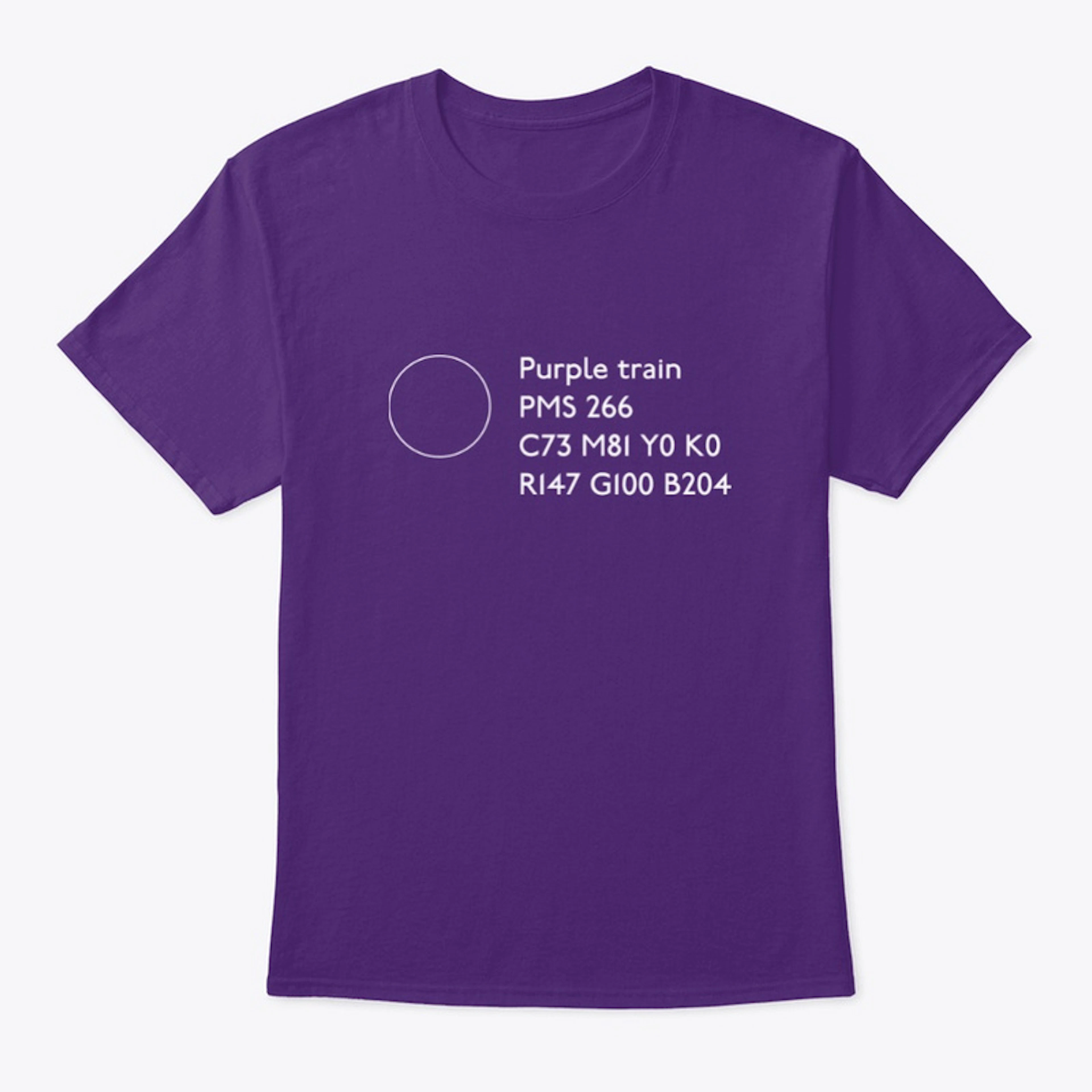 PurpleTrain Colour Values